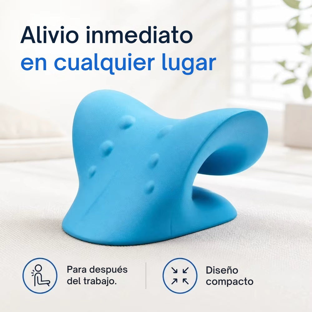Relajador de cuello y hombros de espuma EVA, ligero y fácil de guardar