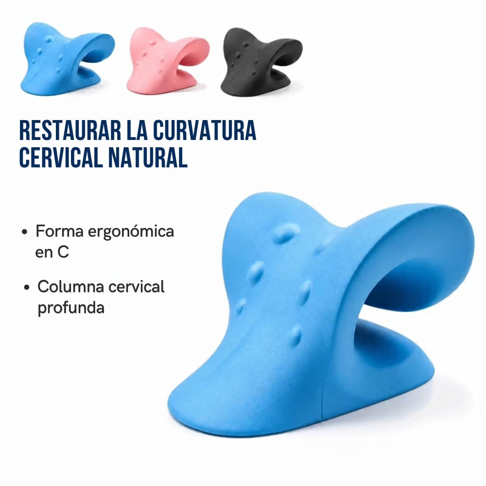 Relajador de cuello y hombros: forma ergonómica en C