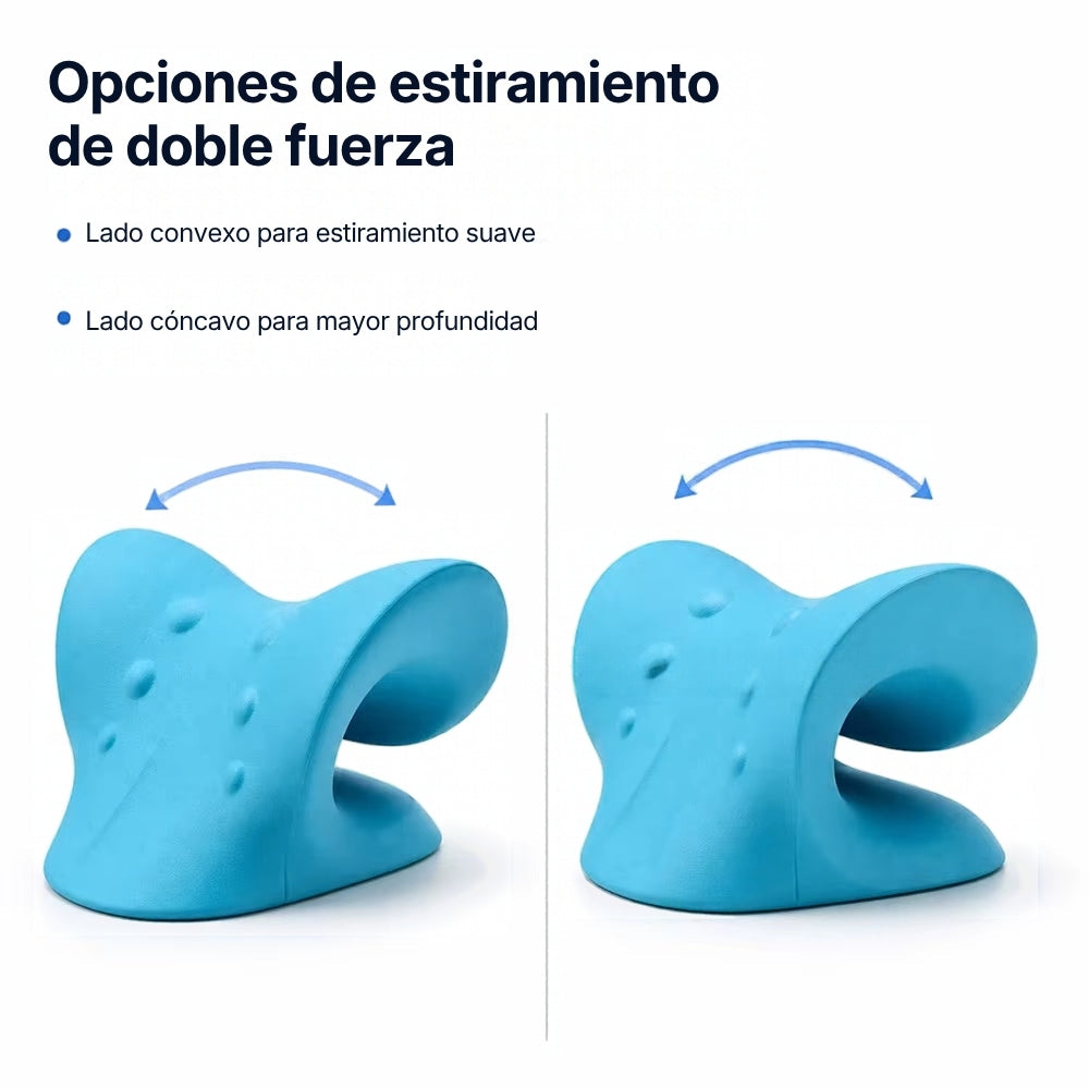 Relajador de cuello y hombros: dos intensidades de estiramiento